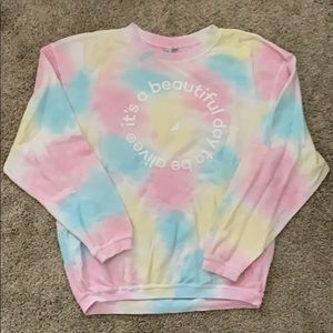 Whitney Simmons Crewneck Sweatshirt Tie-Dye